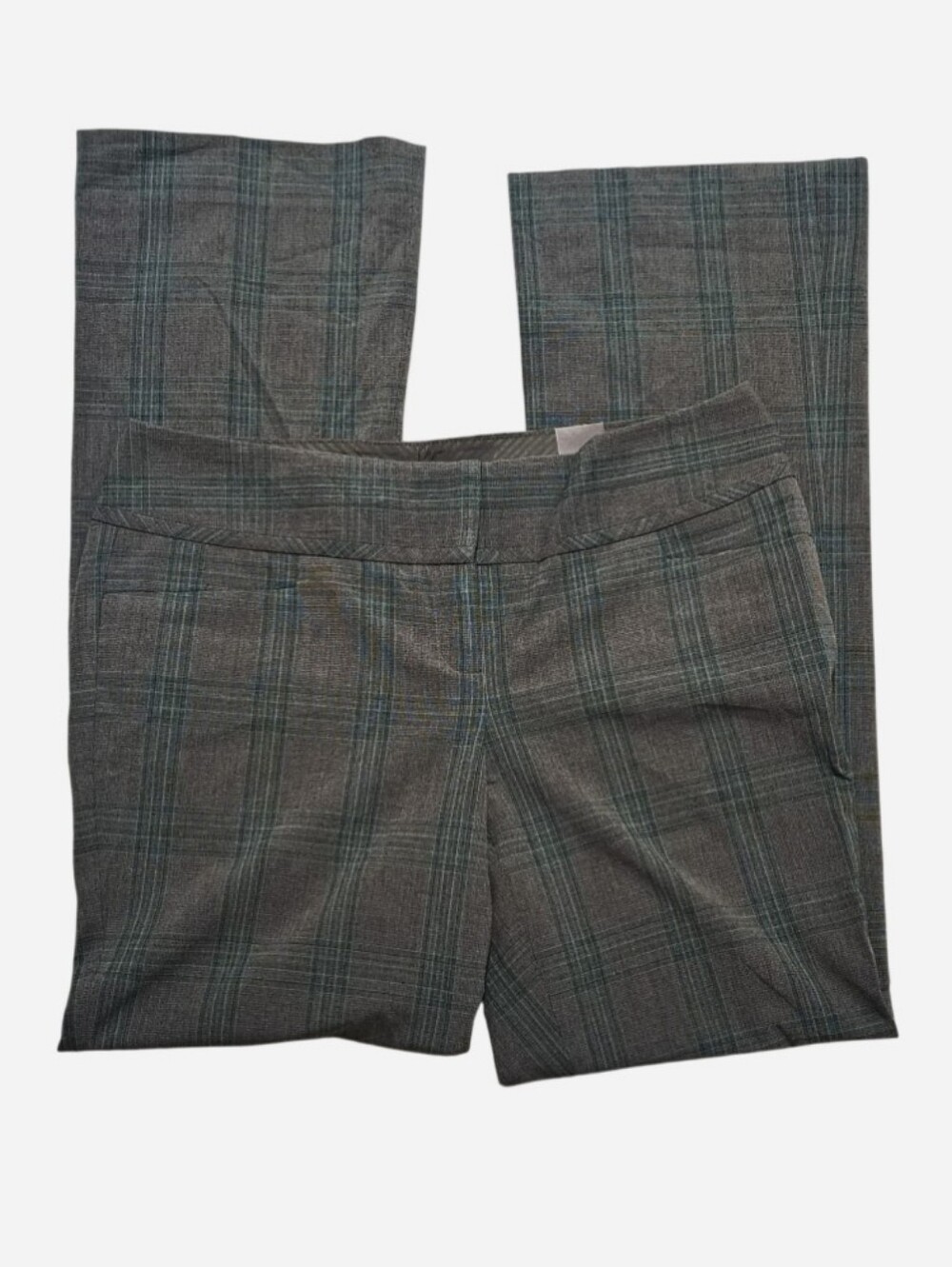 NWT The Limited "Drew Fit" Boot Cut Plaid Dress Pants Women's 10 Officecore NEW!